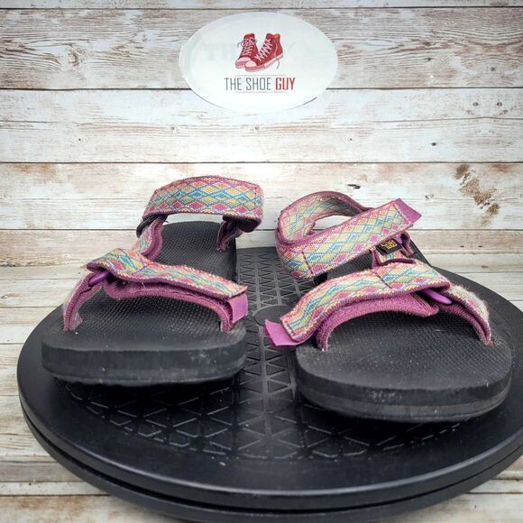 Teva Original Women's Size 8 Multicolour Universal Sport Sandals Straps Shoes - Picture 3 of 12